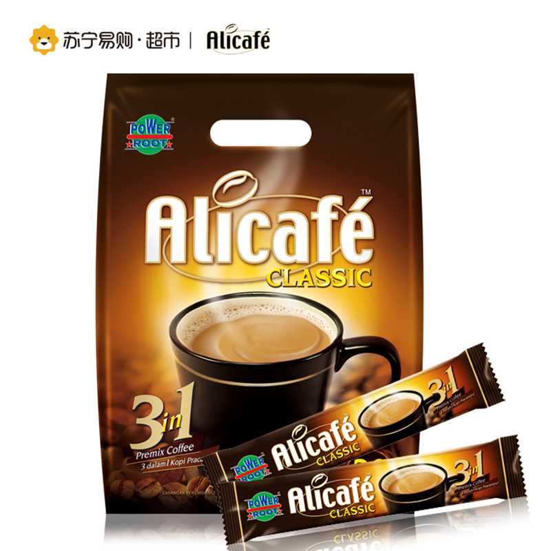 马来西亚进口Alicafe啡特力经典速溶咖啡400g