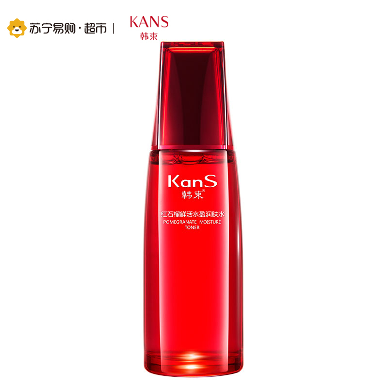 [苏宁超市]韩束红石榴鲜活水盈润肤水120ml