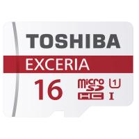 东芝(TOSHIBA)16GB红色 microSDHC存储卡Class10-48MB/s高速升级