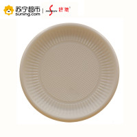 舒润shurun 一次性餐具 随意碟子*20个 K19