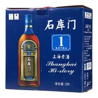 [苏宁易购超市]石库门1号上海老酒(蓝牌)500ml*6