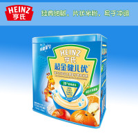 Heinz亨氏超金健儿优益生元、混合水果配方营养米粉450g 宝宝辅食