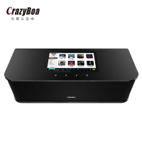 电蟒(CrazyBoa)2 Pro 高端黑 智能云音响/音箱 wifi音箱 蓝牙音箱 无线音箱 电视音箱