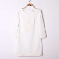 绣花淑女连衣裙MIEAHG059