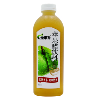 绿色食品金果源苹果醋饮料1L*6瓶
