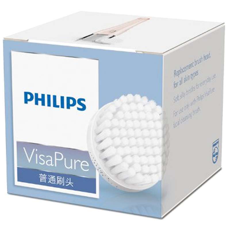 飞利浦(Philips)电子美容器洁面仪清洁仪普通刷头SC5990纯白图片