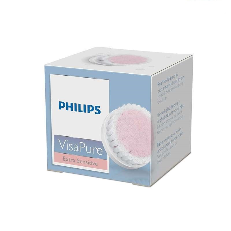 飞利浦(Philips) 电子美容器洁面仪清洁仪超敏感刷头SC5993 浅粉