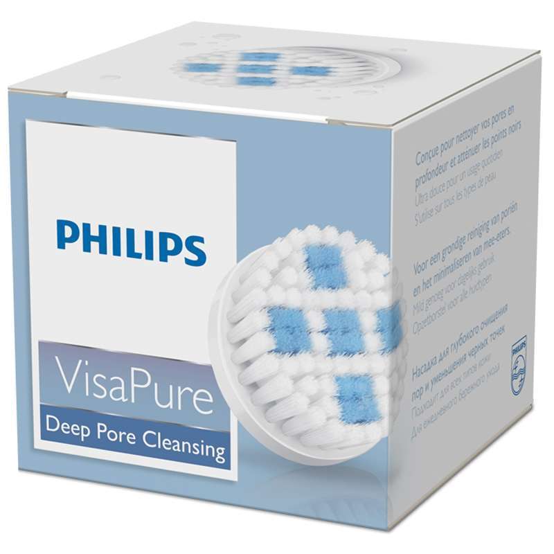 飞利浦(Philips)电子美容器清洁仪洁面仪去黑头刷头SC5996 蓝白图片