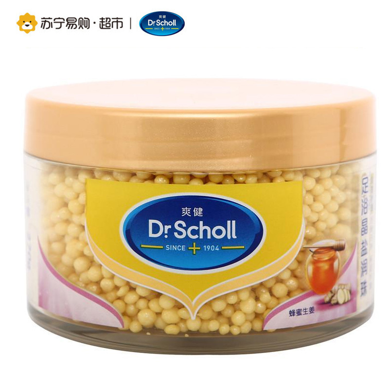 爽健(Scholl)足浴晶盐润珠(蜂蜜生姜)