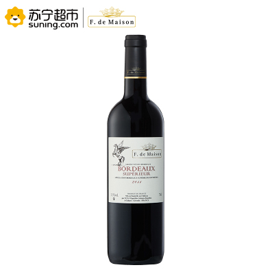 法国原瓶进口美圣世家仙马园尚波尔多AOC干红葡萄酒750ml 单支装