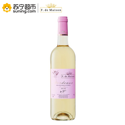 法国原瓶进口美圣世家蜜思园波尔多AOC甜白葡萄酒750ml