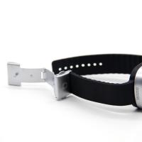 一瓣 儿童智能手表防水 黑色硅胶表带