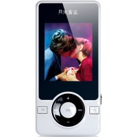 月光宝盒 F105 1.8英寸彩屏 HIFI无损高音质MP3 视频FM收音录音笔 8G 白色