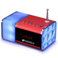 山水炫彩灯光蓝牙音箱E11S 红色