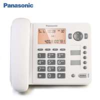 松下(Panasonic) 电话机 KX-TS398CN 办公 家用来电报号 固定电话座机(白色)