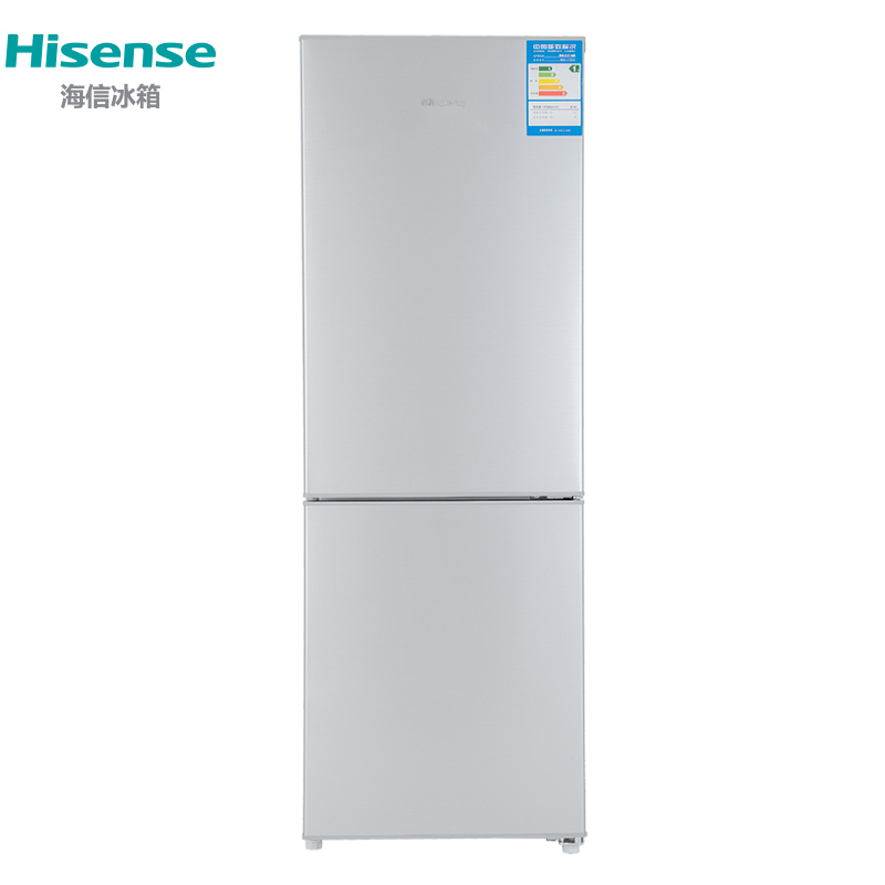 海信(Hisense)BCD-181F/Q 181升 两门冰箱 大冷冻室 一级能效 健康美观(流光银)
