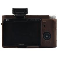 登品for 三星samsung NX3300硅胶套 相机包 NX3300相机套三星NX3000硅胶套(咖啡)