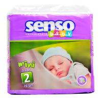 SENSOBABY圣思诺舒适纸尿裤超值装 S76