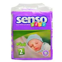 SENSOBABY圣思诺舒适纸尿裤超值装MINI 2号S54