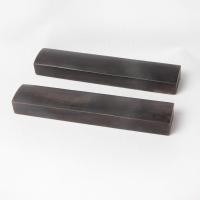 小号光板抛光实用型黑梓木镇尺(大中小可选) 素面镇纸 文镇 压纸 超重 文房用品 大号