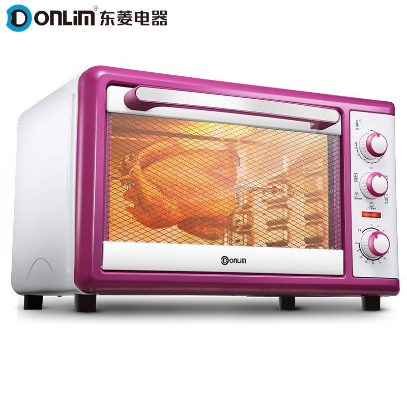 东菱(Donlim)DL-K38B 38L家用大容量电烤箱 专业烘焙带炉灯旋转烧烤