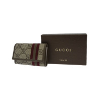 古驰(GUCCI)GG高级人造革织带钥匙包 138077-KGD8R