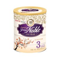 乐天食品(lotte foods)Grand Noble大贵族系列幼儿配方奶粉3段（12-36月）750g 韩国原装进口