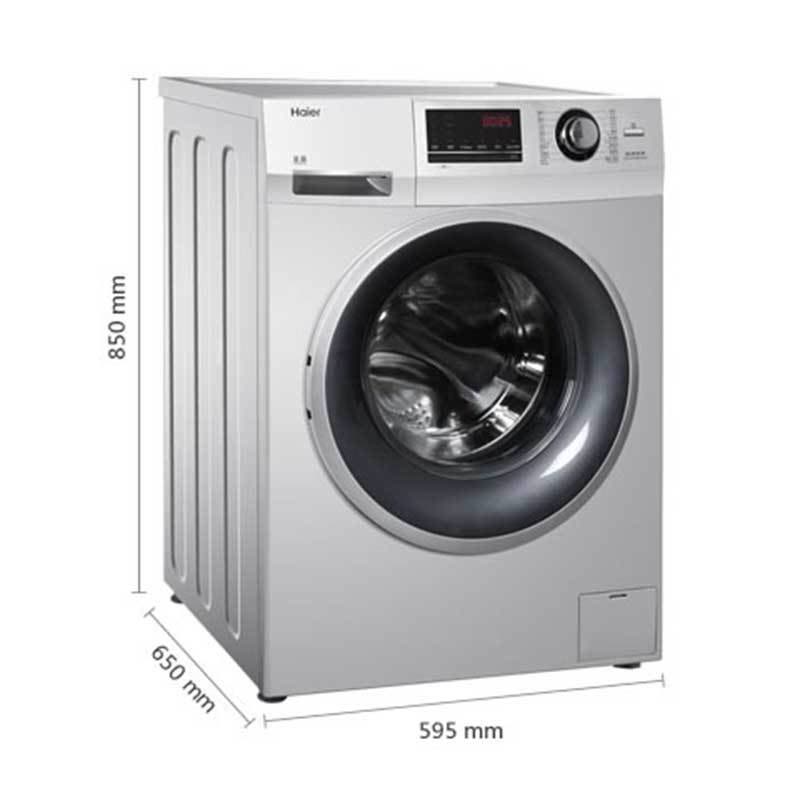 海尔 (Haier) XQG100-BX12636 10公斤变频滚筒洗衣机(银灰色)图片