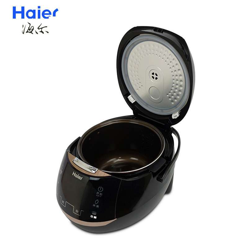 海尔(Haier) 电饭煲 HRC-FS5017(黑金)新款5L微电脑多功能预约智能电饭煲 正品包邮 全国联保