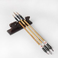 御品宣宣笔 狼毫套笔(大中小)纯狼毫毛笔 硬毫毛笔 小楷狼毫毛笔 抄经狼毫笔 文房四宝
