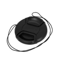 麦富图 优质镜头盖52mm 中间捏无字带绳镜头盖 通用型