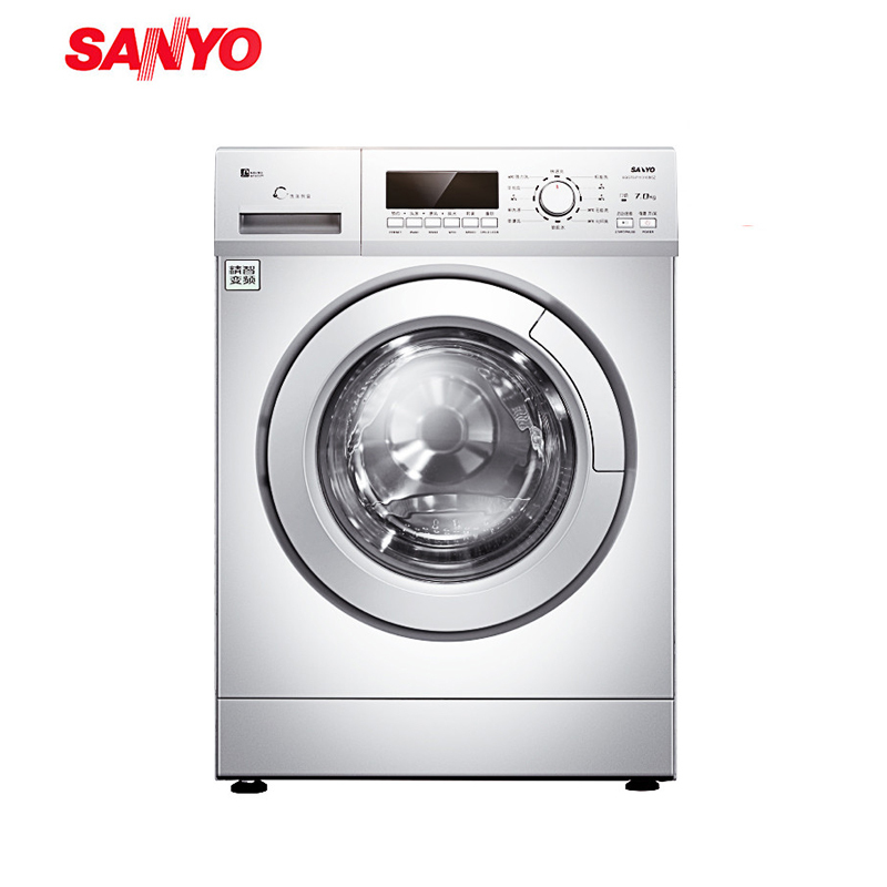 三洋(SANYO)XQG70-F11310BSZ 7公斤 全自动 变频滚筒洗衣机(亚光银)