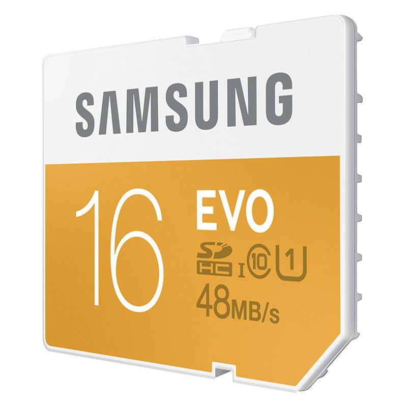 三星(SAMSUNG) SD存储卡 16G(CLASS10 UHS-1 48MB/s) EVO升级版