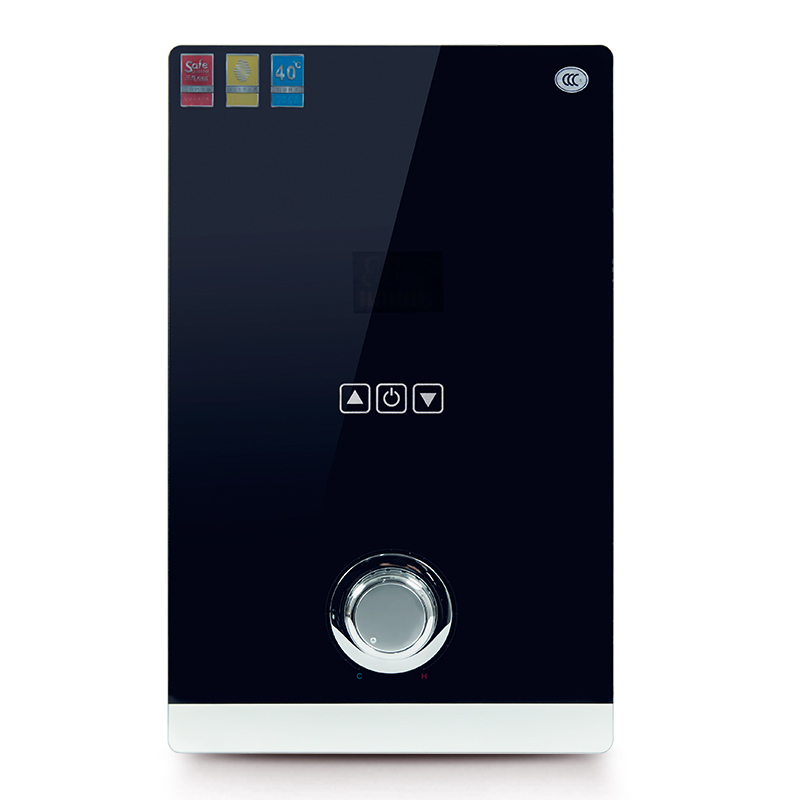 斯帝博esce90wa88kw220v黑即热式电热水器快速热超薄机身洗澡淋浴厨房