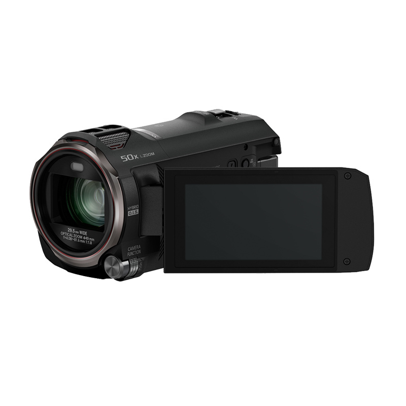 松下(Panasonic) HC-V770GK 高清手持数码摄像机 家用新无线双摄像头摄像机 黑色