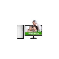 华硕M31AD-I4154M3白(I3 4130-4G-500G-GT620 2G-DVD)+21.5寸显示器