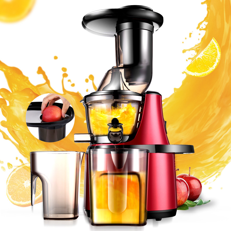 金正(NINTAUS)JZY-1320E 大口径 原汁机 慢磨 榨汁机 豆浆机 60转/分钟 红色-(南头制造)