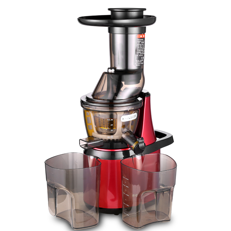 金正(NINTAUS)JZY-1320E 大口径 原汁机 慢磨 榨汁机 豆浆机 60转/分钟 红色-(南头制造)