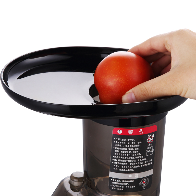 金正(NINTAUS)JZY-1320E 大口径 原汁机 慢磨 榨汁机 豆浆机 60转/分钟 红色-(南头制造)