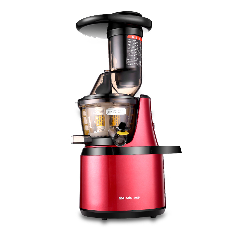 金正(NINTAUS)JZY-1320E 大口径 原汁机 慢磨 榨汁机 豆浆机 60转/分钟 红色-(南头制造)