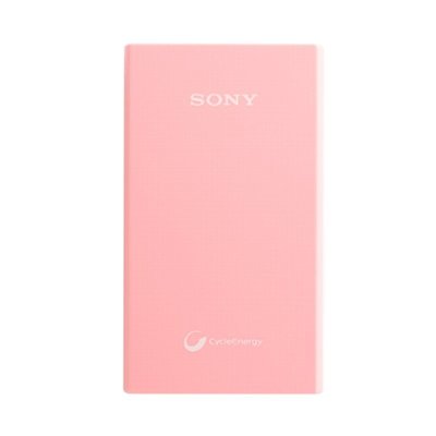 索尼（SONY）CP-V6（粉色） 6100毫安聚合物锂电池 迷你纤薄