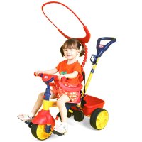 Little Tikes 小泰克 1-3岁儿童三轮车 手推