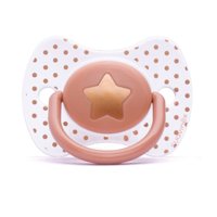 苏维妮(suavinex)HAUTE COUTURE品金定制系列安抚奶嘴(+4个月) 梦幻焦糖粉