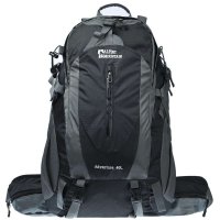 ALPINT MOUNTAIN/埃尔蒙特 户外双肩包登山包旅行包 610-024 黑色