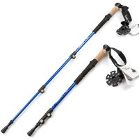 ALPINT MOUNTAIN/埃尔蒙特 户外登山杖 610-201 蓝色