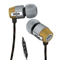 BOB MARLEY 入耳式耳机 手机耳机 Redemption Song 三键线控+耳唛 经典银灰