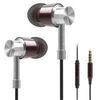 爱谱王(∧pking)MB406-3 入耳式金属手机耳机 咖啡色