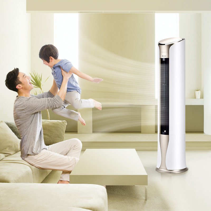 志高(CHIGO) 3匹 冷暖 定频 除PM2.5除甲醛 圆柱式柜机空调 NEW-LD24C1H3