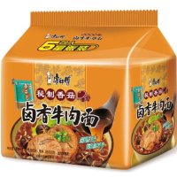 康师傅卤香牛肉袋面103g*5