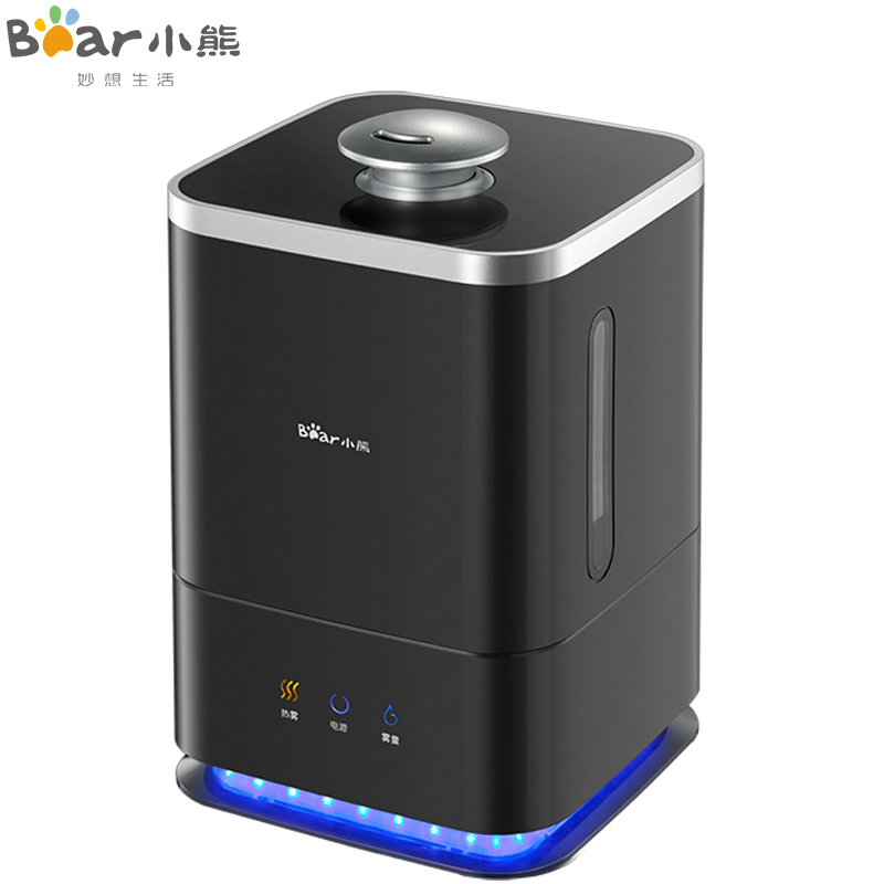 小熊(Bear) 加湿器 JSQ-A40D5 4升抑菌水箱 三重净化技术 巴氏杀菌 智能空气净化器